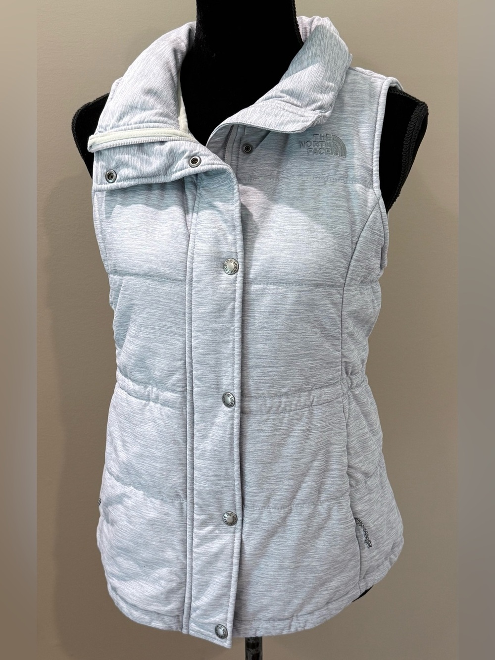 Women’s THE NORTH FACE Pseuido light grey vest- Size small - Picture 3 of 7